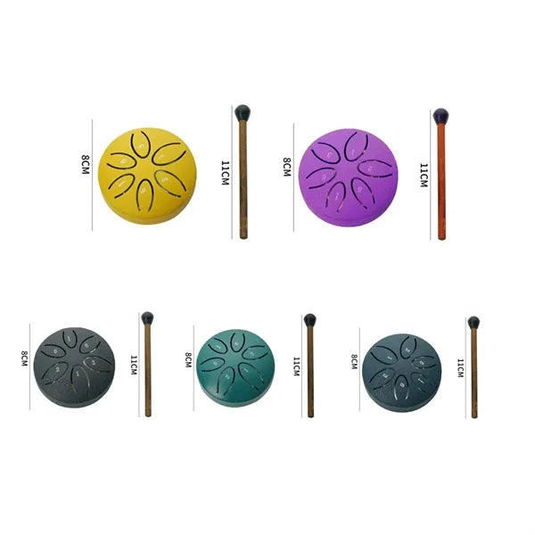 Mini Handheld Tongue Drum