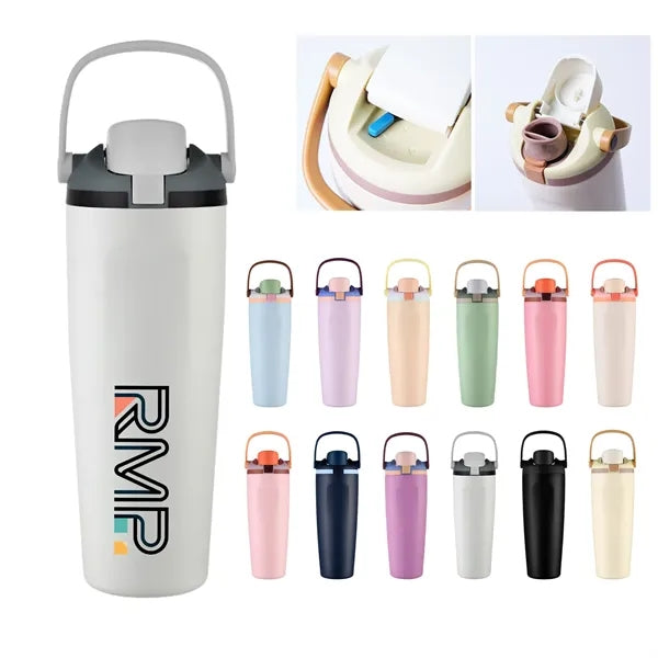 30oz Insulated Water Bottle with Handle