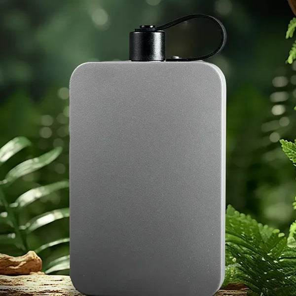 17oz portable travel water bottle stainless steel hip flask