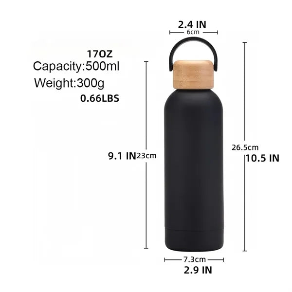 17oz Portable Small Mouth Insulated Cup