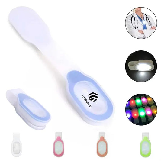 Magnetic clip on flashlight nurse light for work emergency