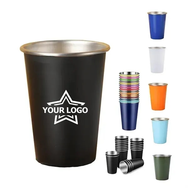 16 oz Metal Stackable Stadium Cups
