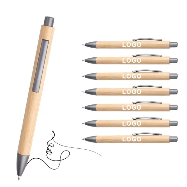 Bamboo Click Ballpoint Pen