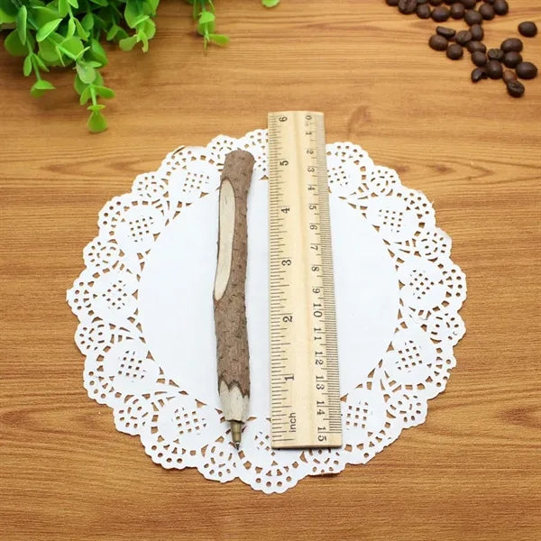 Natural Wood Branch Ballpoint Pen or Pencil