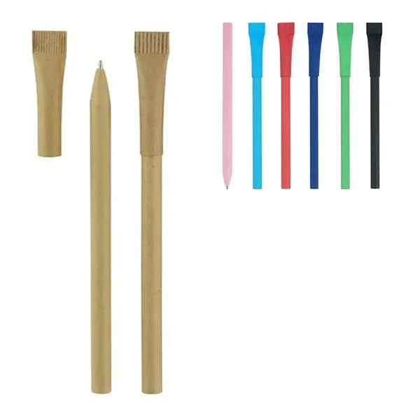 All-Paper Kraft Tube Ballpoint Pen