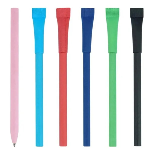All-Paper Kraft Tube Ballpoint Pen