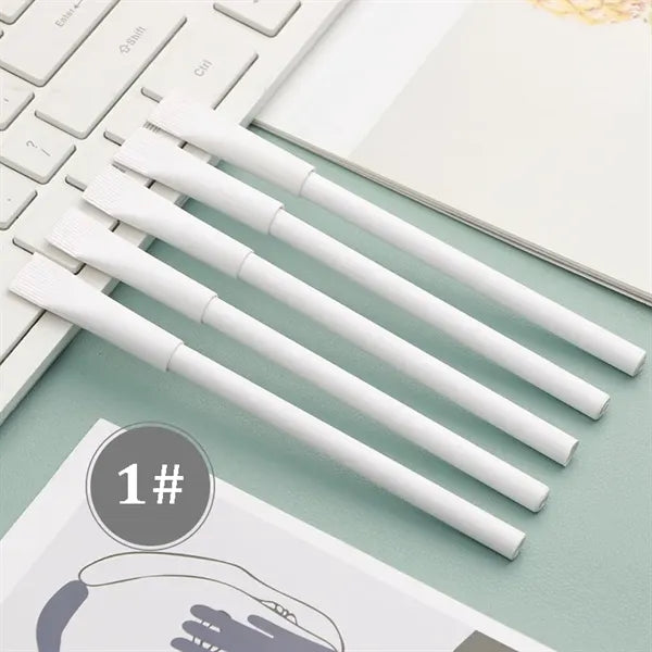 All-Paper Kraft Tube Ballpoint Pen