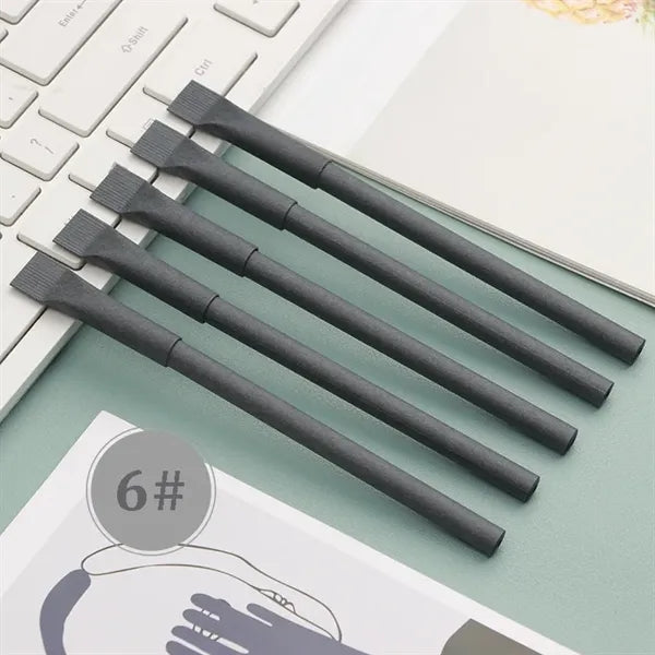 All-Paper Kraft Tube Ballpoint Pen