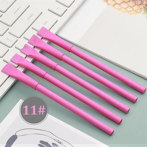 All-Paper Kraft Tube Ballpoint Pen