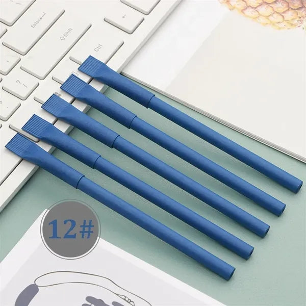 All-Paper Kraft Tube Ballpoint Pen