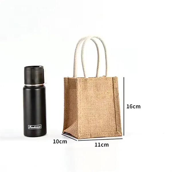 Eco-Friendly Jute Burlap Tote Shopping Bag