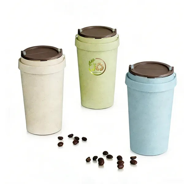 Eco Wheat Straw Smooth Edge Cup