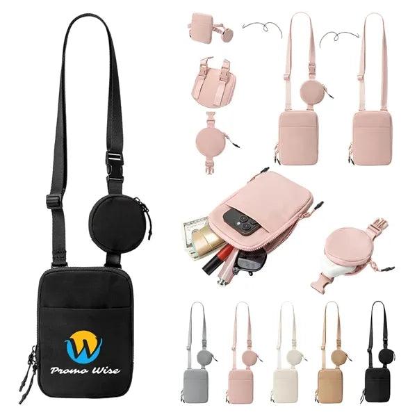 Detachable Crossbody Sports Shoulder Bag