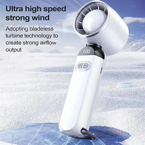 Mini 100 Speed Quiet Rechargeable Bladeless Fan