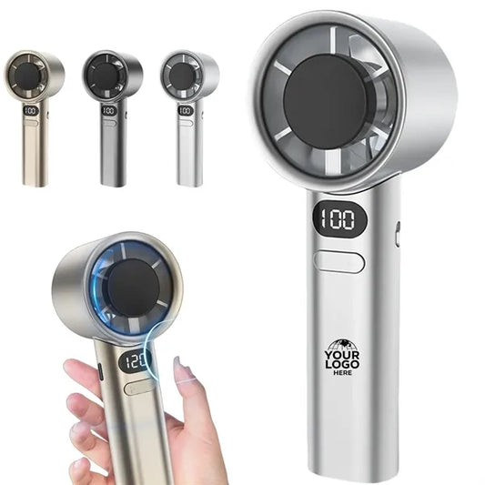 Mini 120-Speeds High Speed Turbo USB Rechargeable Fan