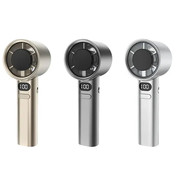 Mini 120-Speeds High Speed Turbo USB Rechargeable Fan