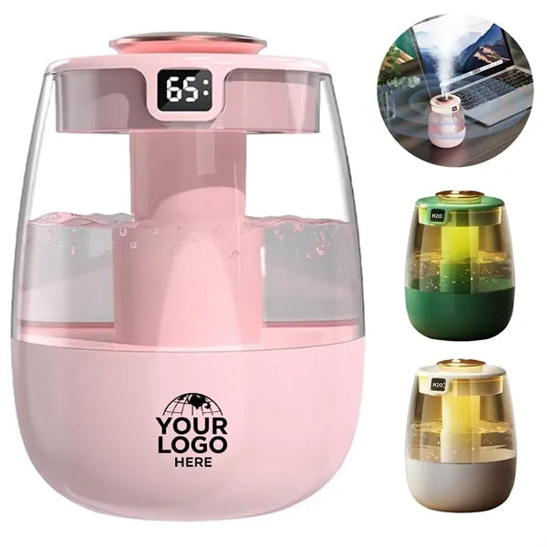 Desk USB Air Humidifier with Humidity Display