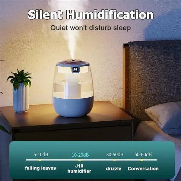 Desk USB Air Humidifier with Humidity Display