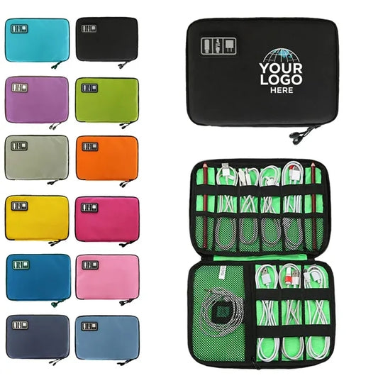 Travel Custom Portable Waterproof Cable Organizer Bag