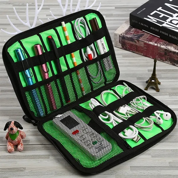 Travel Custom Portable Waterproof Cable Organizer Bag