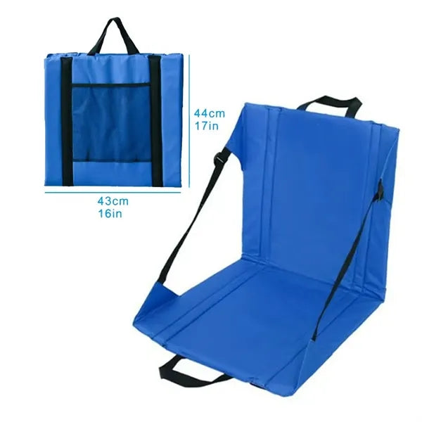 Portable Folding Stadium Chair with Backrest