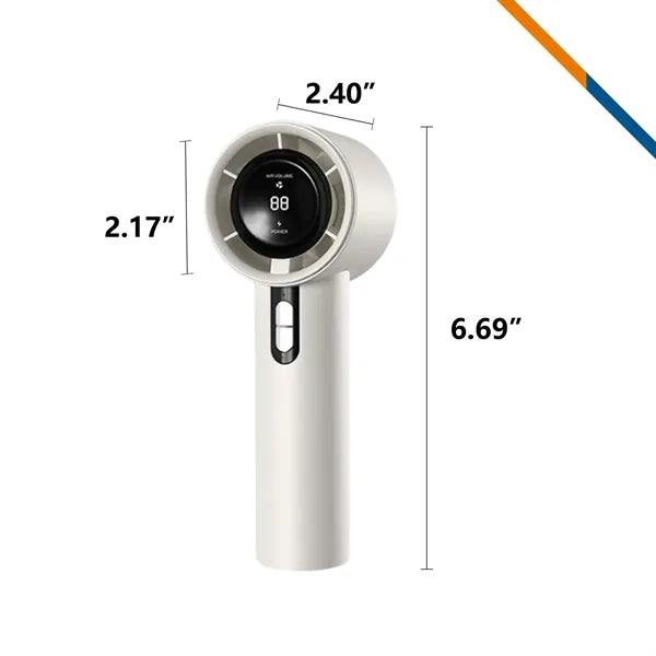 AirBoost Portable 100 Speeds Handheld Fan