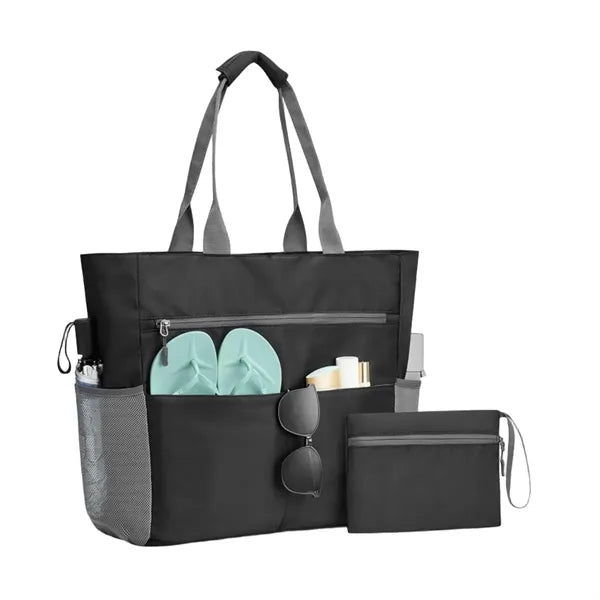 Large Waterproof Foldable Beach Tote Bag