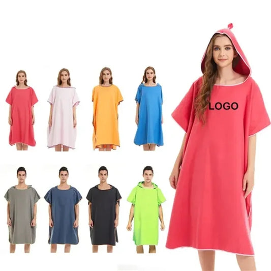 Microfiber Water-Resistant Poncho
