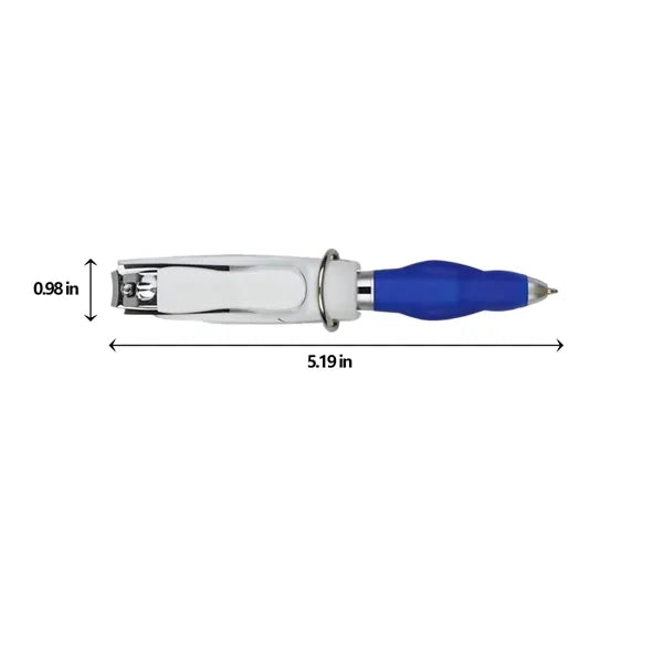 MultiFunction Stylish Retractable Nail Clipper Pen