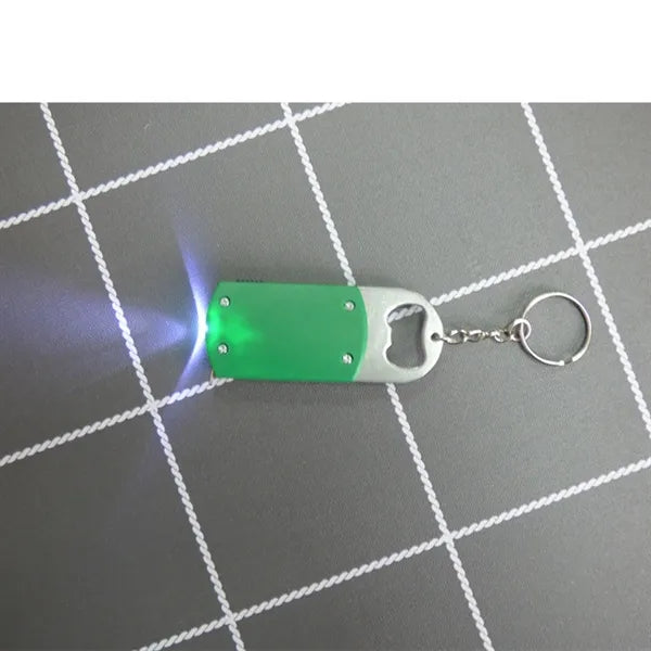 3-in-1 Tape Measure, Bottle Opener, Flashlight Keycha