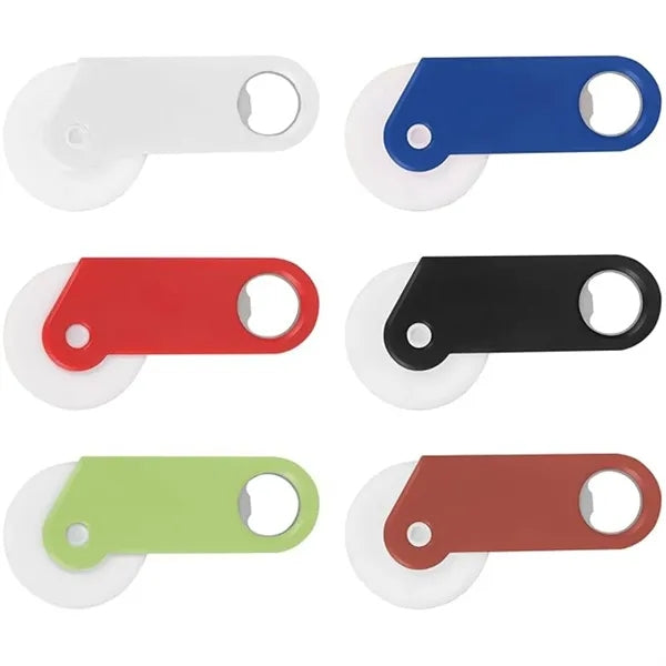 2-in-1 Bottle Opener & Pizza Cutter