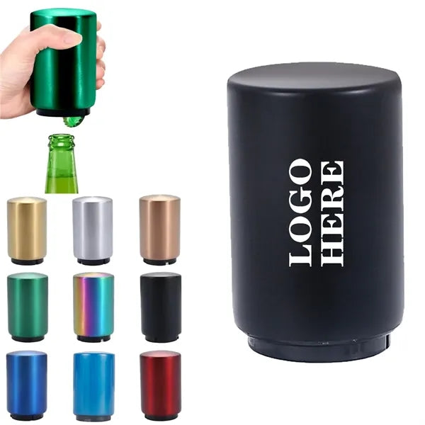 Magnetic Bottle Opener with Automatic Cap Catcher