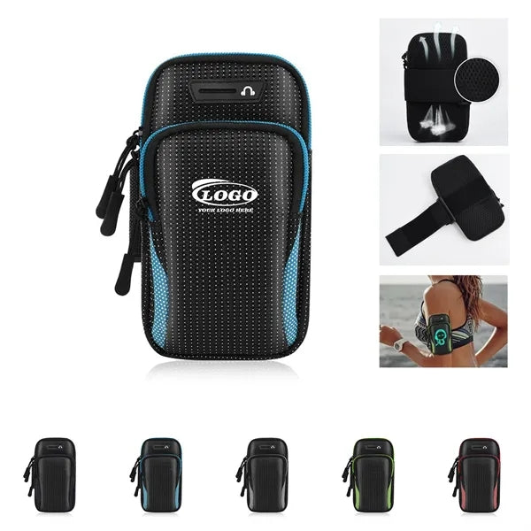 Elastic Running Armband with Adjustable Strap