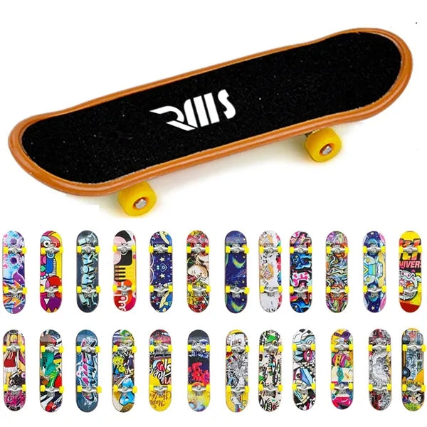 Mini Finger Skateboard Keychain