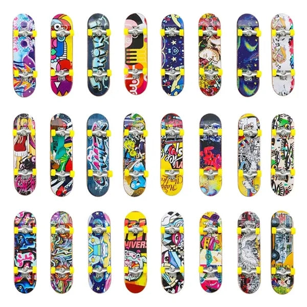 Mini Finger Skateboard Keychain