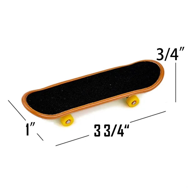 Mini Finger Skateboard Keychain