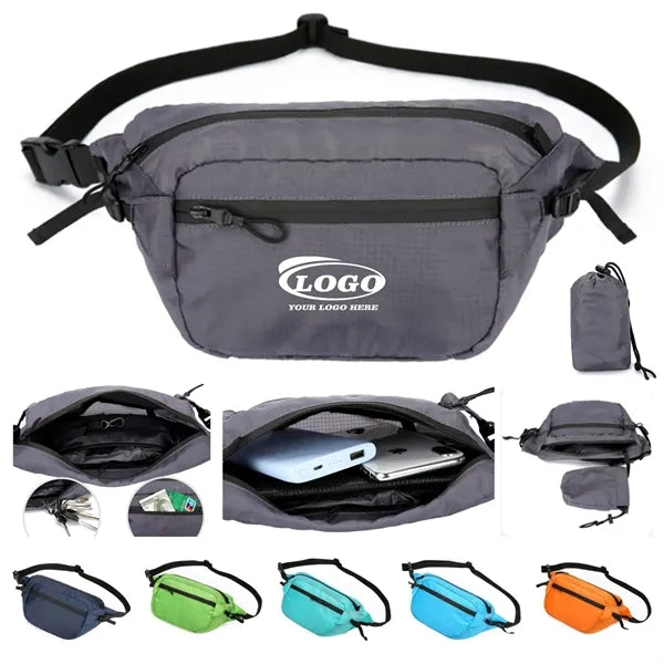 Polyester Waist Pack for Hiking & Outdoors