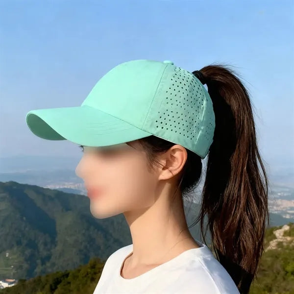 Breathable Ponytail Baseball Cap