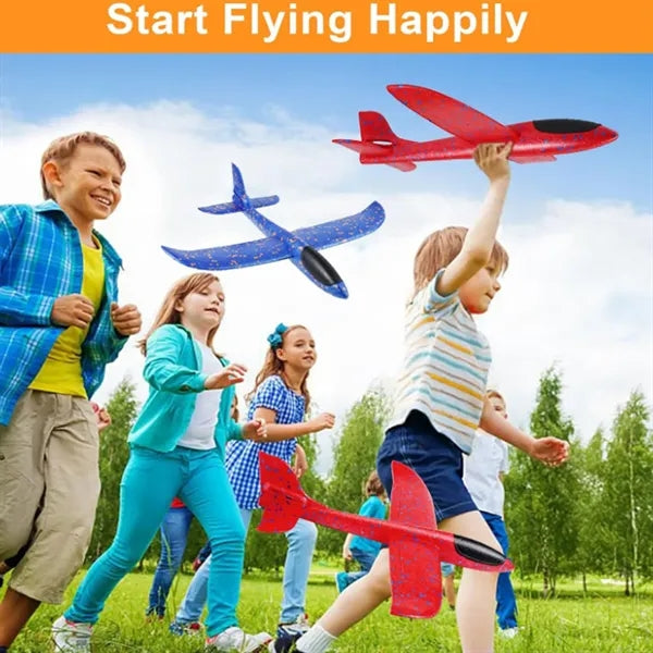 Foam Glider Airplane LED Toy