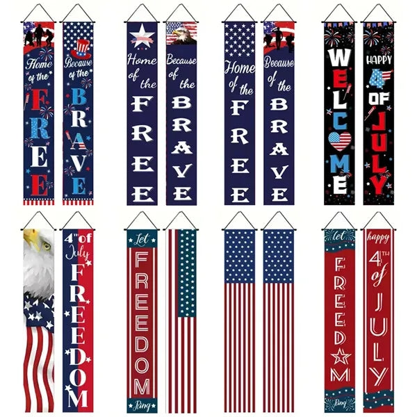 American 250 Declaration Of Independence Hanging Banner
