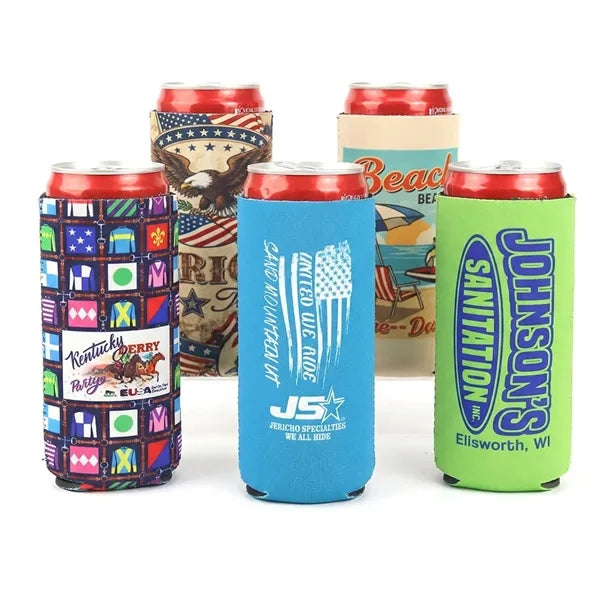 12oz Slim Can Cooler Neoprene Sleeve