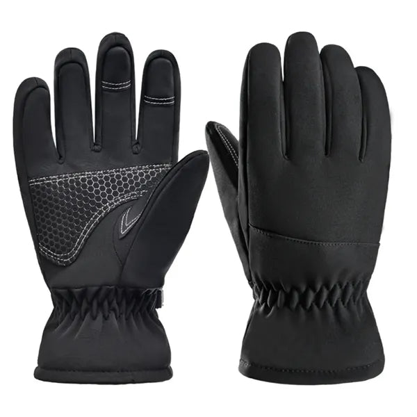 Five-Finger Waterproof Ski Gloves with Touchscreen