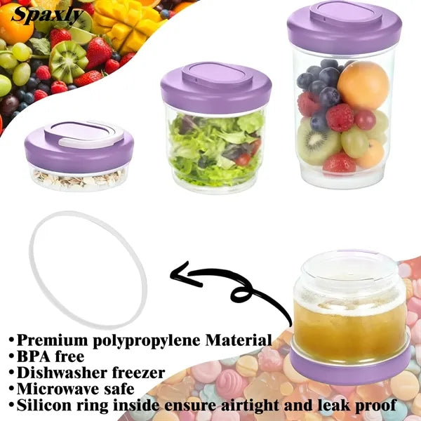 Salad Cups with Lids