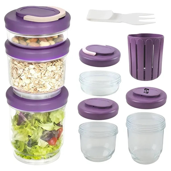 Salad Cups with Lids