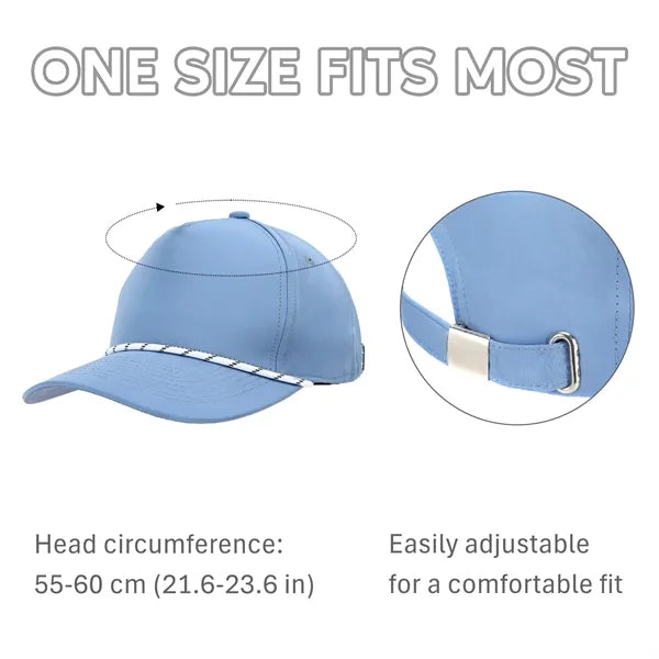Quick Dry Water-Repellent Performance Rope Cap