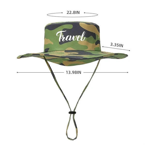 Sublimation Bucket Hat With Wide Brim