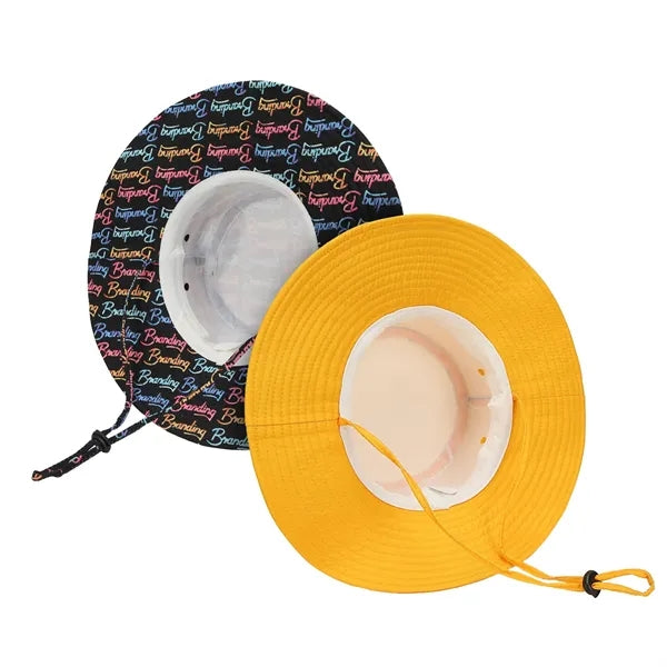 Sublimation Bucket Hat With Wide Brim
