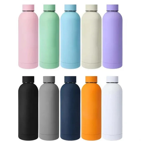 16 Oz Stainless Steel Gym Bottle