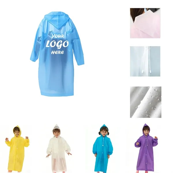 Kids Rain Poncho