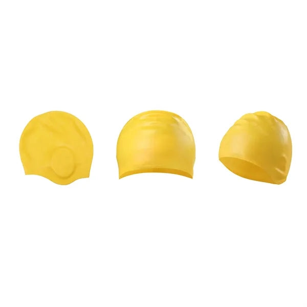 Silicone Swim Cap With Ear Protection